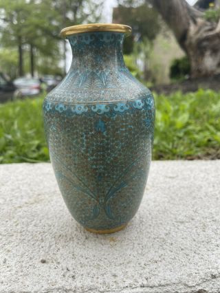 Wonderful Antiques Chinese Cloisonne Enamel Vase
