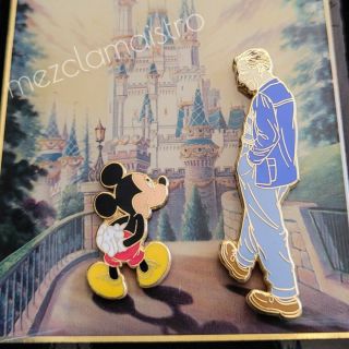 Bundle Jumbo Disney Pin Happiest Celebration On Earth And Signed Mickey Pin Le