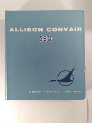 North Central Airlines Convair 580 Pilot 