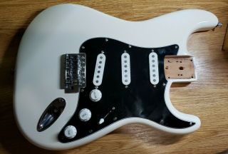 2007 Squier Vintage Modified Stratocaster Loaded Body Olympic White