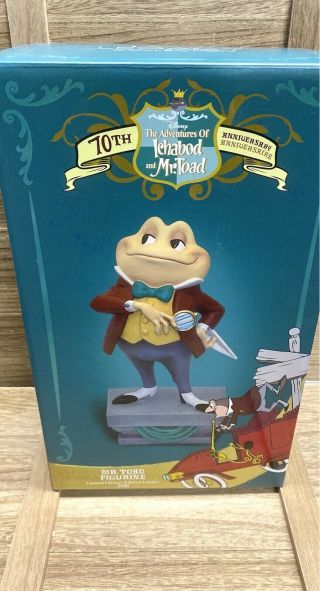 Disney D23 Adventures Of Ichabod & Mr Toad 70th Anniversary Figurine Le Statue
