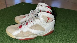 1991 Jordan 7 Hare Og 90s Vintage Shoes.  No Cracking Size 11.  5