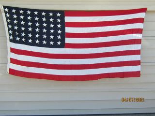 Large Old 48 Star American Flag,  5 