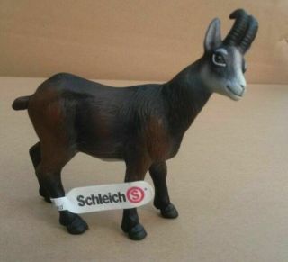 Rare Retired Schleich 14236 S14236 Chamois Animal Pvc Figurine Figure Model