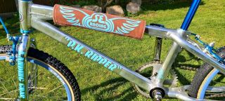Se Racing / Pk Ripper Pad Set Brown Blue - Old School Bmx