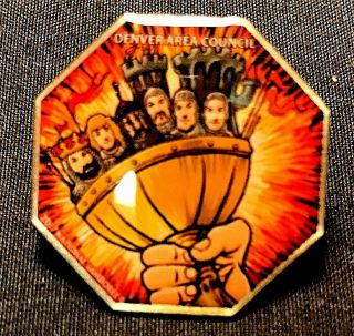 Denver Area Council Oa Tahosa 383 2017 Jamboree Monty Python Pin 1 Per Delegate