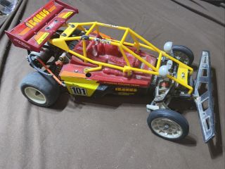 Vintage Kyosho Icarus Rc 1:10 Buggy