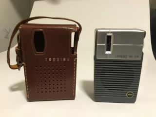 Vintage Rare Toshiba 6tp - 314 Transistor Six Radio