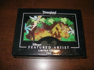Disney 2007 Featured Artist Pin Following The Leader Tinkerbell Lost Boys 500 Le