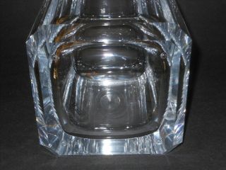 Vtg Grainware Ice Bucket In Lucite Acrylic Swivel Hinge Top Mid Century Modern