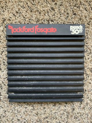 Vintage Rockford Fosgate Punch Mosfet Amp Old School 30 Hd - No Harness -