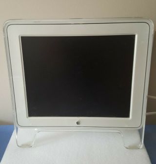 Vintage Apple Studio M7649 Display Lcd Monitor Fully Functional