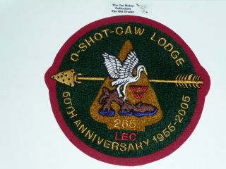 Oa 265 O Shot Caw,  C - 22 Chenille,  50th Ann,  Lec,  South Florida Council,  Camp Seminole