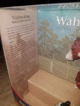 Breyer 3354 Wahoo King Roping Horse & Calf Gift Set 1999 - 2001 NIB WOW 3