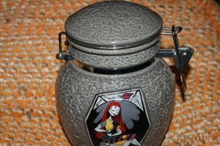 Nightmare Before Christmas Deadly Night Shade Locking Canister Cookie Jar Disney 3