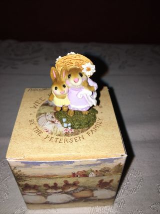 Wee Forest Folk Miss Daisy M - 182 Lilac Annette Peterson 1992 W/ Box