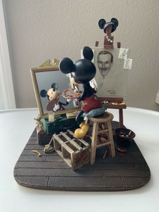 Disney Collectibles Figurines “mickey Mouse - Self Portrait” - Charles Boyer