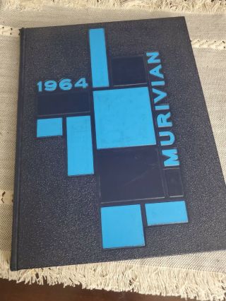 1963 Brookline High School Yearbook The Murivian Vintage Rare Annual Htf