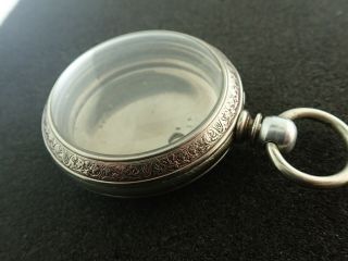 Vintage 18 Size S.  W.  C Kw.  Ks Silveroid Pocket Watch Case