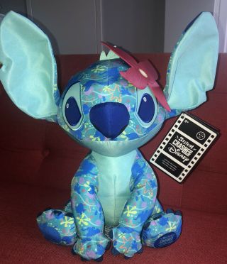 2021 Rare Limited Stitch Crashes Disney The Little Mermaid Plush In Hand