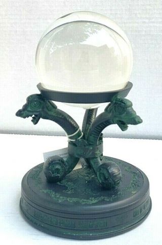 Disney Parks Haunted Mansion Crystal Ball Figurine Retired Rare