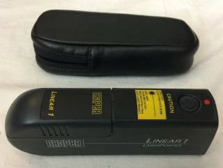 Vintage (1994) Draper Linear1 Laser Pointer W/case - - 9v - No Adaptor