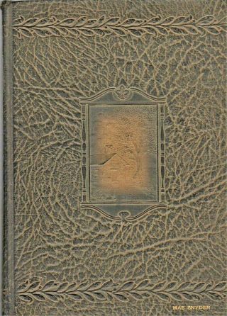 1927 " The Sycamore " - Indiana State Normal School Yearbook - Terre Haute,  In,