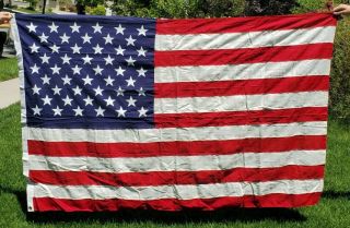 Annin Dyed Defiance Vintage 50 Star American Flag 4’ X 6’ - 100 Heavy Cotton