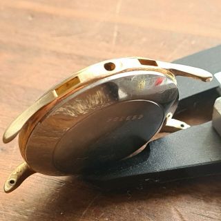 Imperios Landeron? Vintage Chronograph Wristwatch Case For Cal.  52? 36.  8x46.  5mm