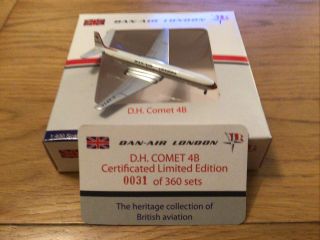 1/400 Aeroclassics Dan Air London Comet 4b G - Apyc - Rare Mib