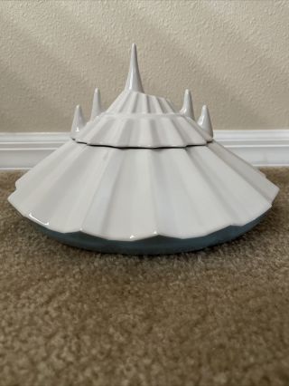 Disney Parks Space Mountain Anniversary Ceramic Cookie Jar Candy Dish