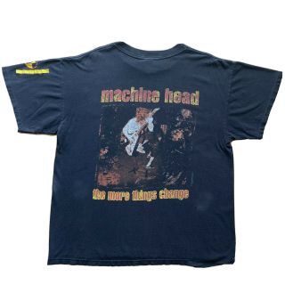 Machine Head Band Vintage Shirt Xl More Things Change Tour Blue Grape Brockum