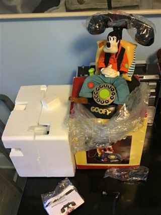 Vintage Goofy’s Animated Talking Telephone Except To Test