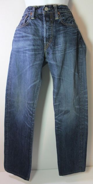 RRL Ralph Lauren Double RL Womenʼs 28 SELVEDGE Denim Vintage Straight Fit Jeans 2