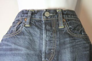 RRL Ralph Lauren Double RL Womenʼs 28 SELVEDGE Denim Vintage Straight Fit Jeans 3