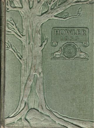 1933 " Howler " - Wake Forest College Yearbook - Winston - Salem,  North Carolina
