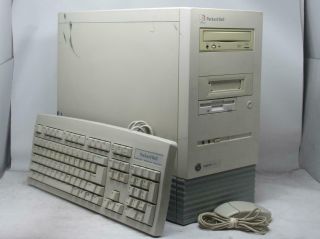 Vintage Packard Bell Legend 14cdt A940 - Twra Computer W/ Matching Keyboard,  Mouse