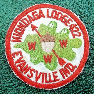 Boy Scouts Of America Kiondaga Lodge 422,  R1a Patch,  Buffalo Trace Council,  In
