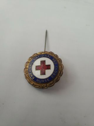 Vintage American National Red Cross Nurse Pin 69963 Pre Wwii