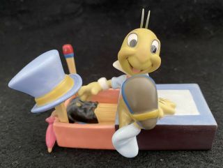 Disney Wdcc " Let Your Conscience Be Your Guide " Jiminy Cricket In Match Box