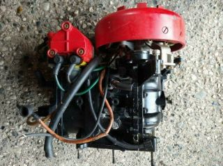Vintage Mercury 110 9.  8 9.  8hp Outboard Powerhead Engine