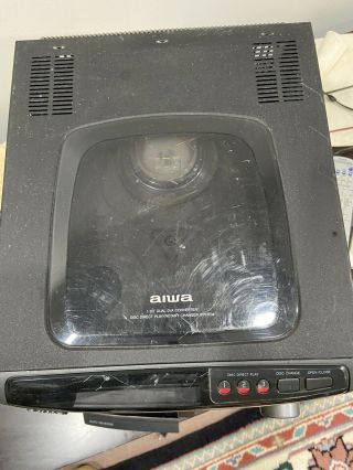 Vintage Aiwa NSX - V9000 Mini Audio System DSP 120W X 2 Karaoke BBE - 2