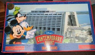 Walt Disney World Monorail Playset Contemporary Resort Hotel Retired Box Nib