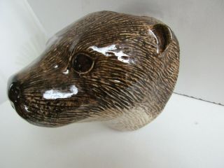 Ceramic Otter Wall Vase/planter By Quail Ceramics Boxed Ideal Gift Boxed