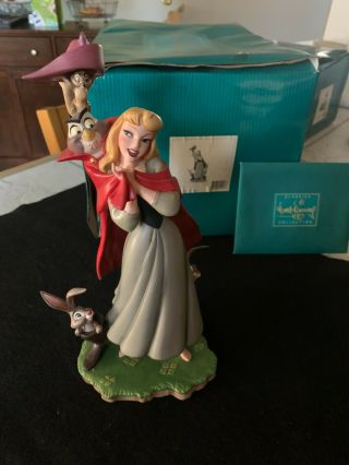 Wdcc Walt Disney Sleeping Beauty Briar Rose " Once Upon A Dream " &