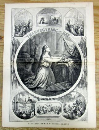 1863 Illustrated Civil War Newspaper Emancipation Of Negr0 Slaves By Thomas Nast