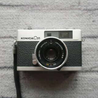Konica C35 Af 35mm Point & Shoot Film Camera F/38mm Vintage Rangefinder