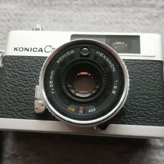 Konica C35 AF 35mm Point & Shoot Film Camera f/38mm Vintage Rangefinder 3