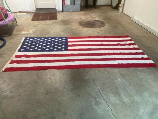 Vintage American 50 Star Flag 100 Cotton - Bunting