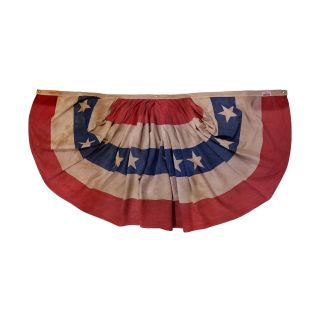 Valley Forge,  Bunting Banner,  Cotton,  3 ' x 6 ',  100 Made in USA,  Heritage Ser. 3